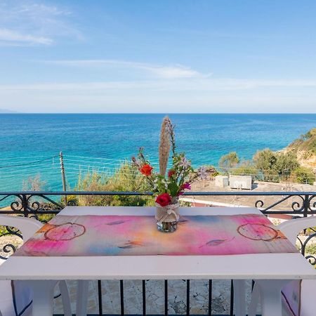 Agnadi Sea View Apartments Alykanas  Ngoại thất bức ảnh